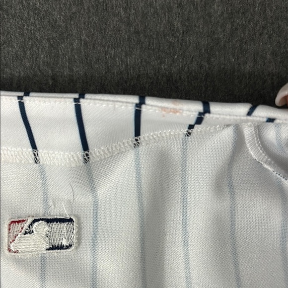 MLB Dog Jersey - White and Blue - Picture 4 of 4